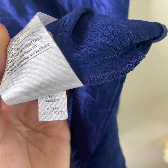 Vince silk bias slip‎ dress crushed pure asymmetric sleeveless luxury designer - Picture 6 of 7